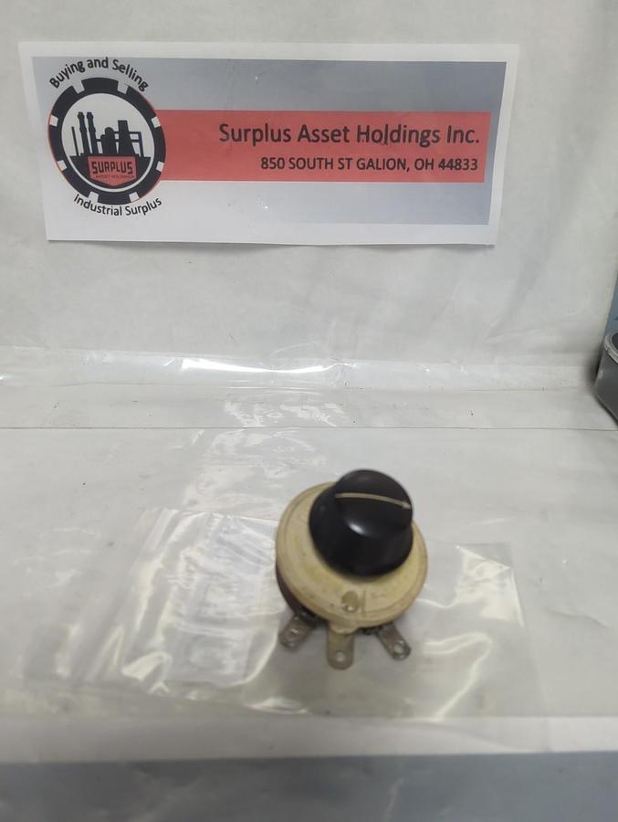 Used OHMITE,0332,POTENTIOMETER SERIES A PRE-OWNED