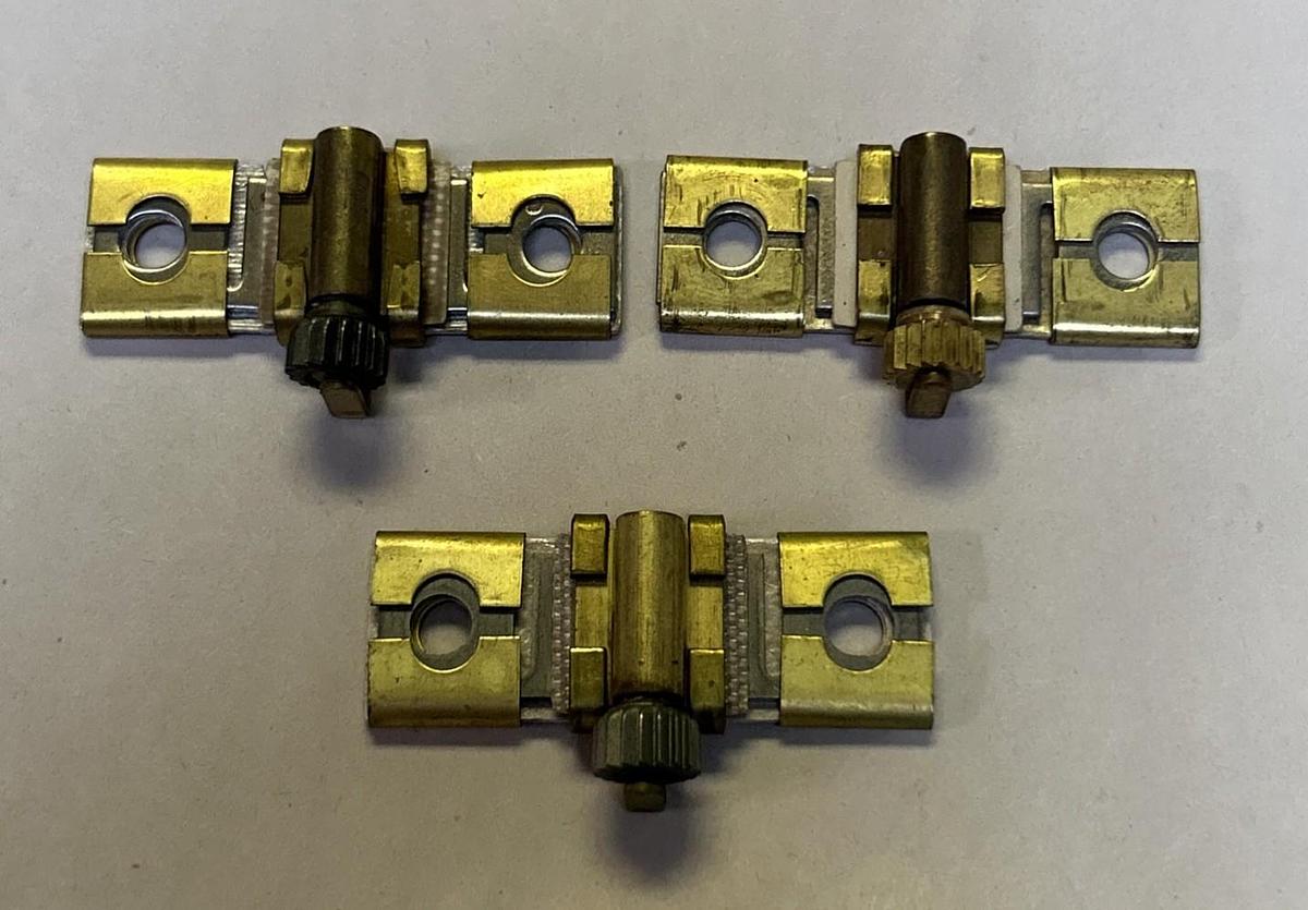 Used SQUARE D,B7.70,THERMAL OVERLOAD HEATER ELEMENT LOT OF 3