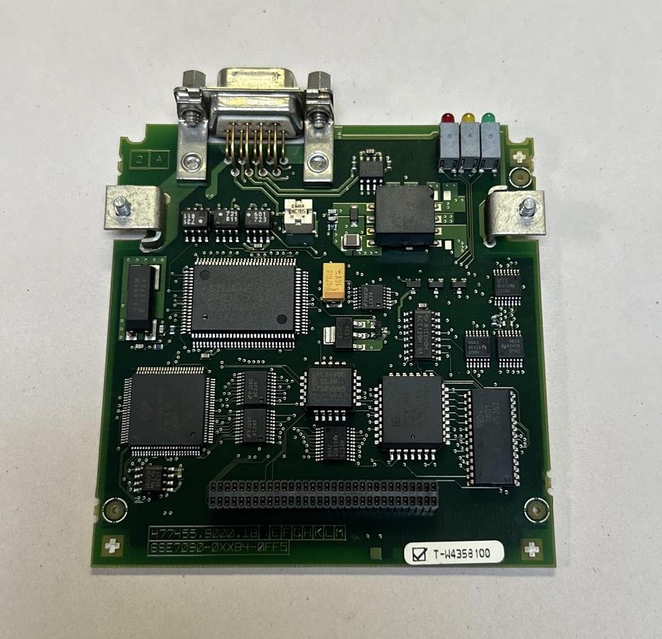 Used SIEMENS,6SE7090-0XX84-0FFS,COMMUNICATION MODULE CIRCUIT BOARD