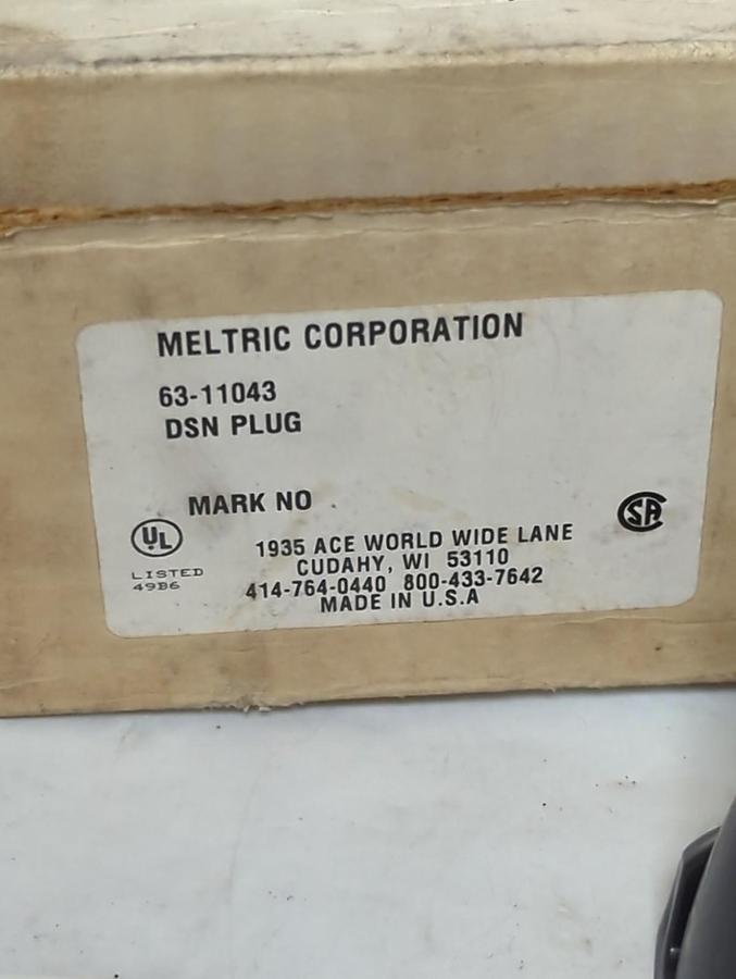 MELTRIC,63-11043,DSN PLUG NOS