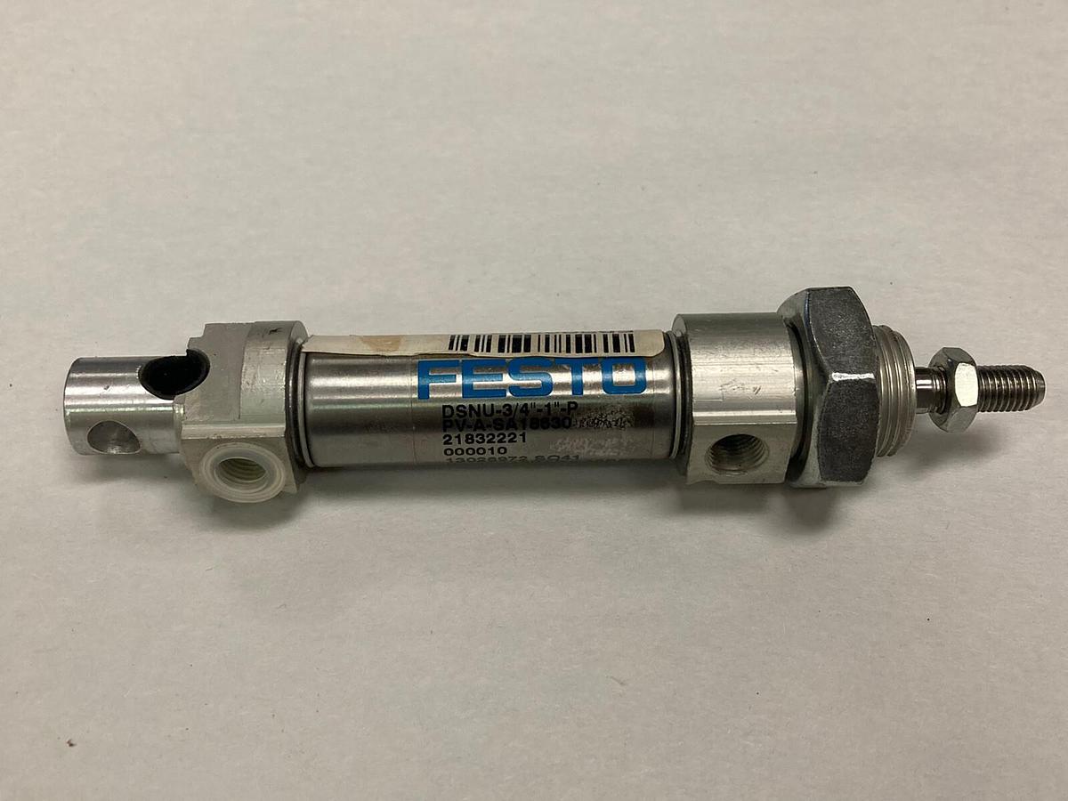 Festo,DSNU-3/4 IN -1 IN-P,Round Cylinder