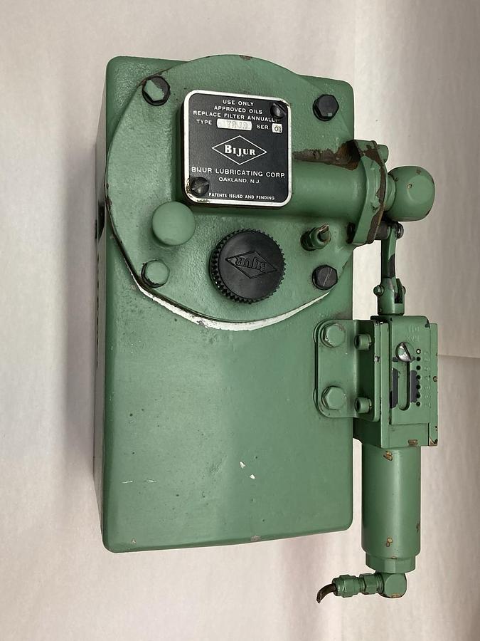 Used Bijur,Type YRJA Ser OG,Mist Lubricator