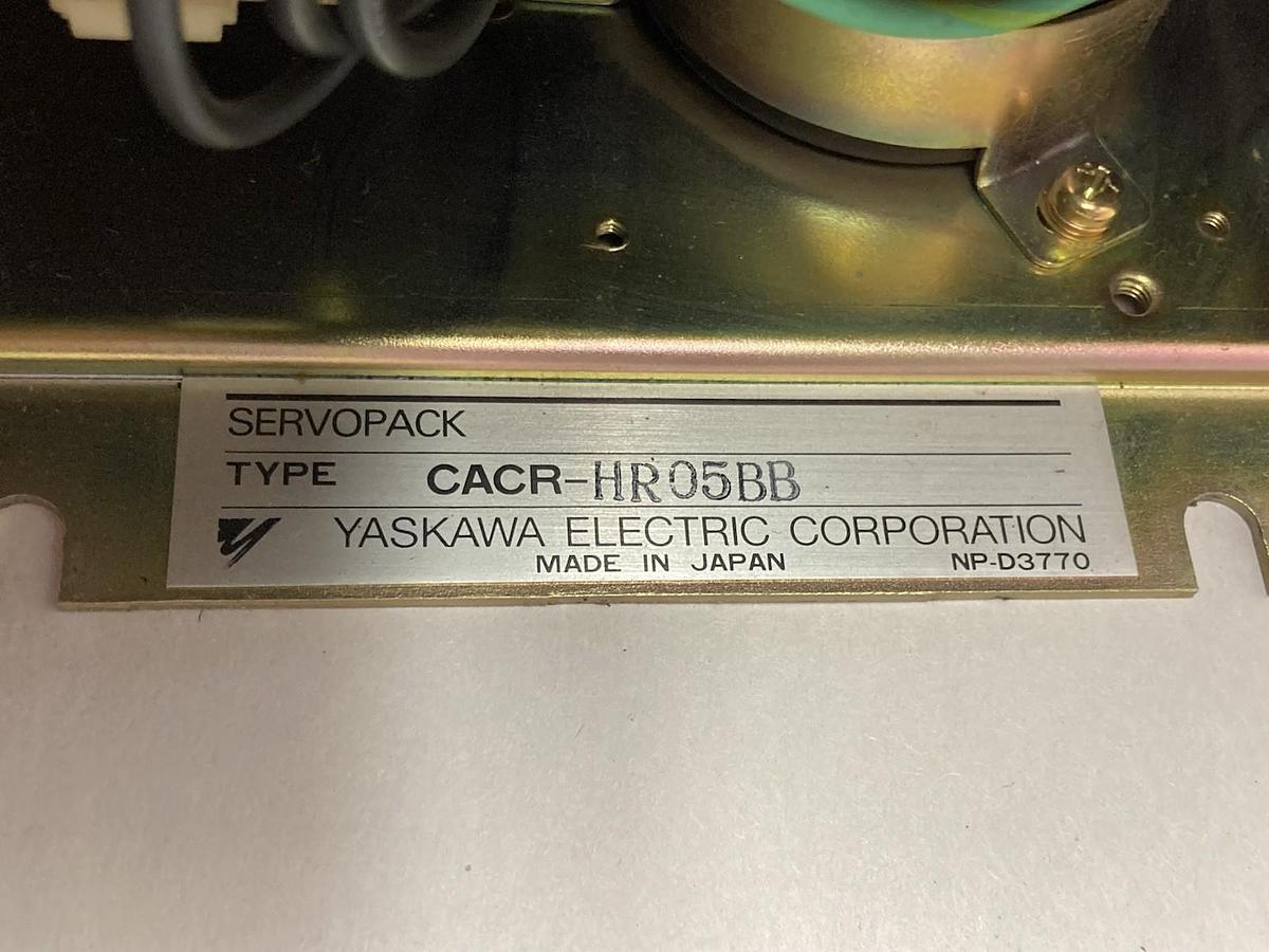 Yaskawa Electric,Model CACR-HR05BB,3-Phase Servopack 200-230V 50/60Hz