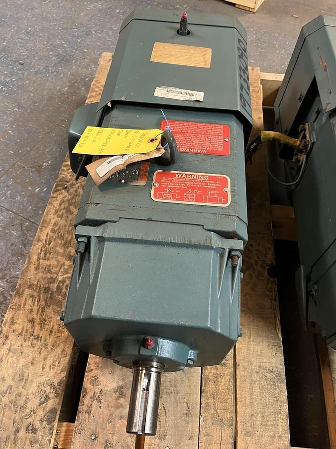 Used RELIANCE,C1812ATZ,DC MOTOR 5HP 1750RPM 240VDC