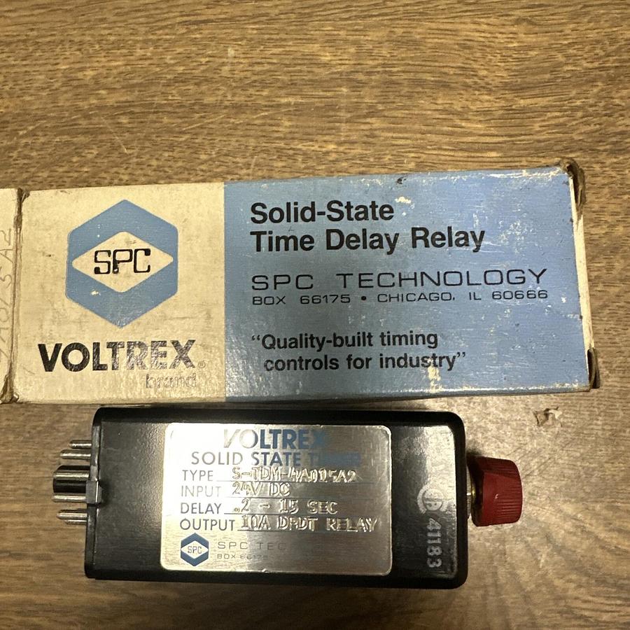 SPC Voltrex,S-TDM-4A015A2,Solid State Time Delay Relay