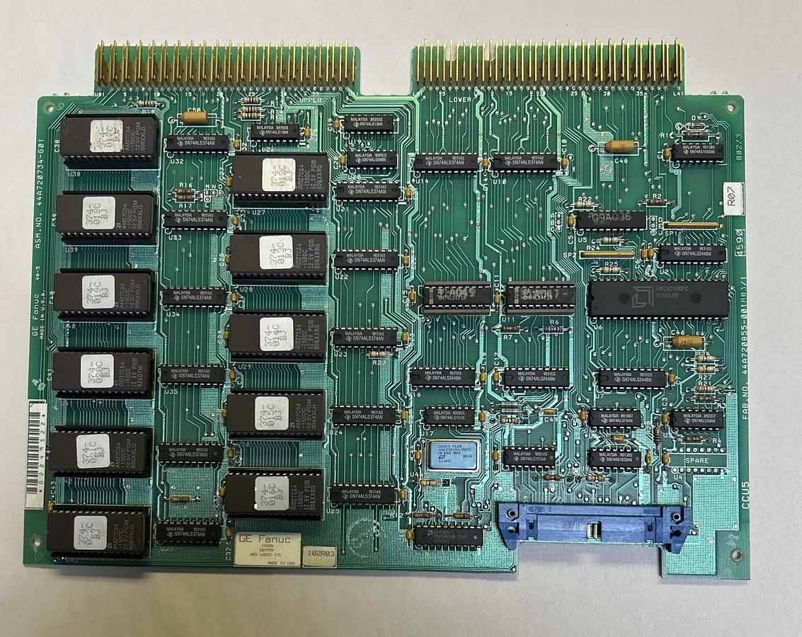 Used GE FANUC,IC600CB525P,CONTROL BOARD MODULE
