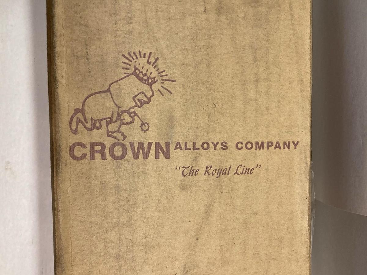 Used Crown Alloy,RE220M/EO,Super Alloy Electrodes 1/8 Inch Diameter M92577601