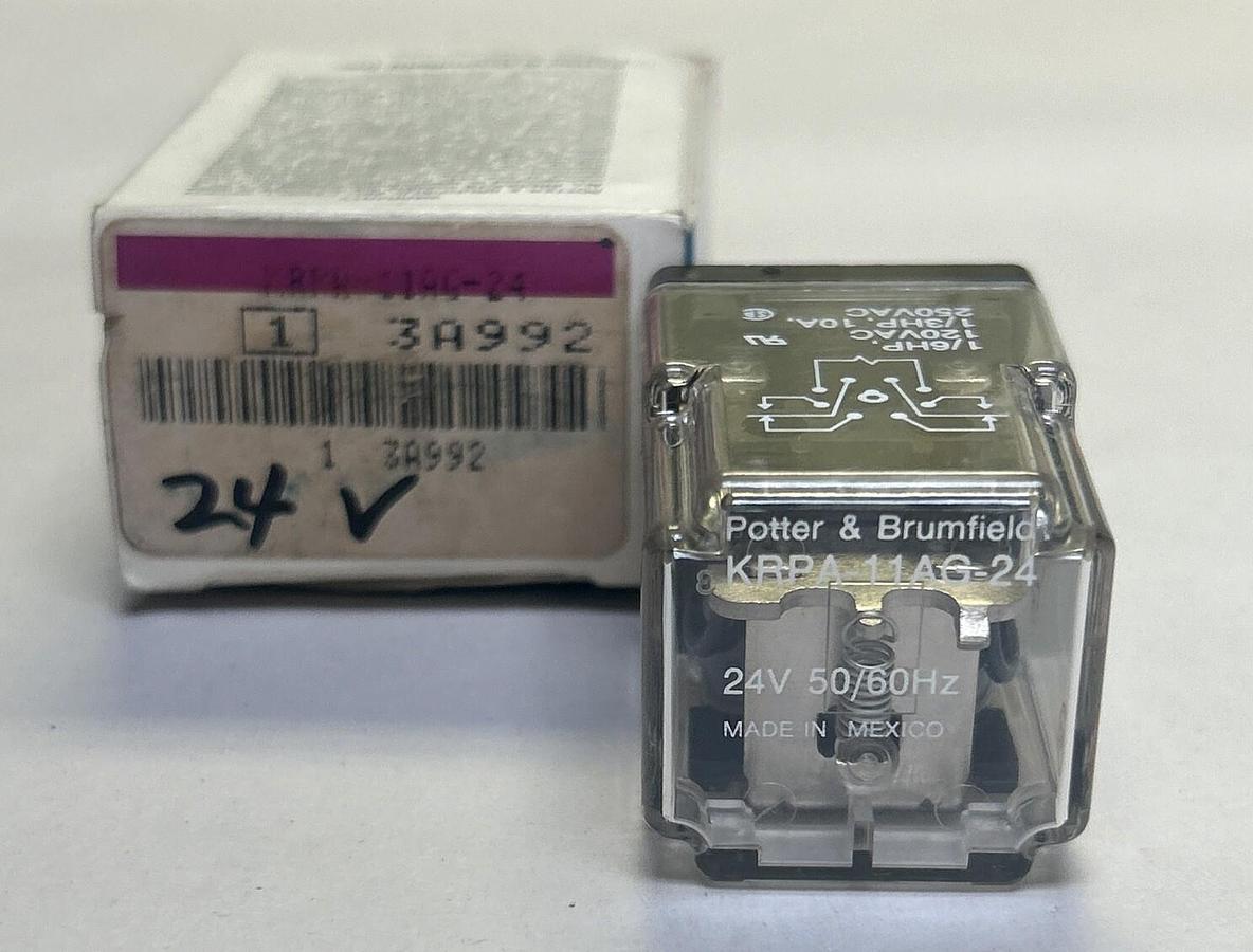 POTTER & BRUMFIELD,KRPA-11AG-24,RELAY NOS