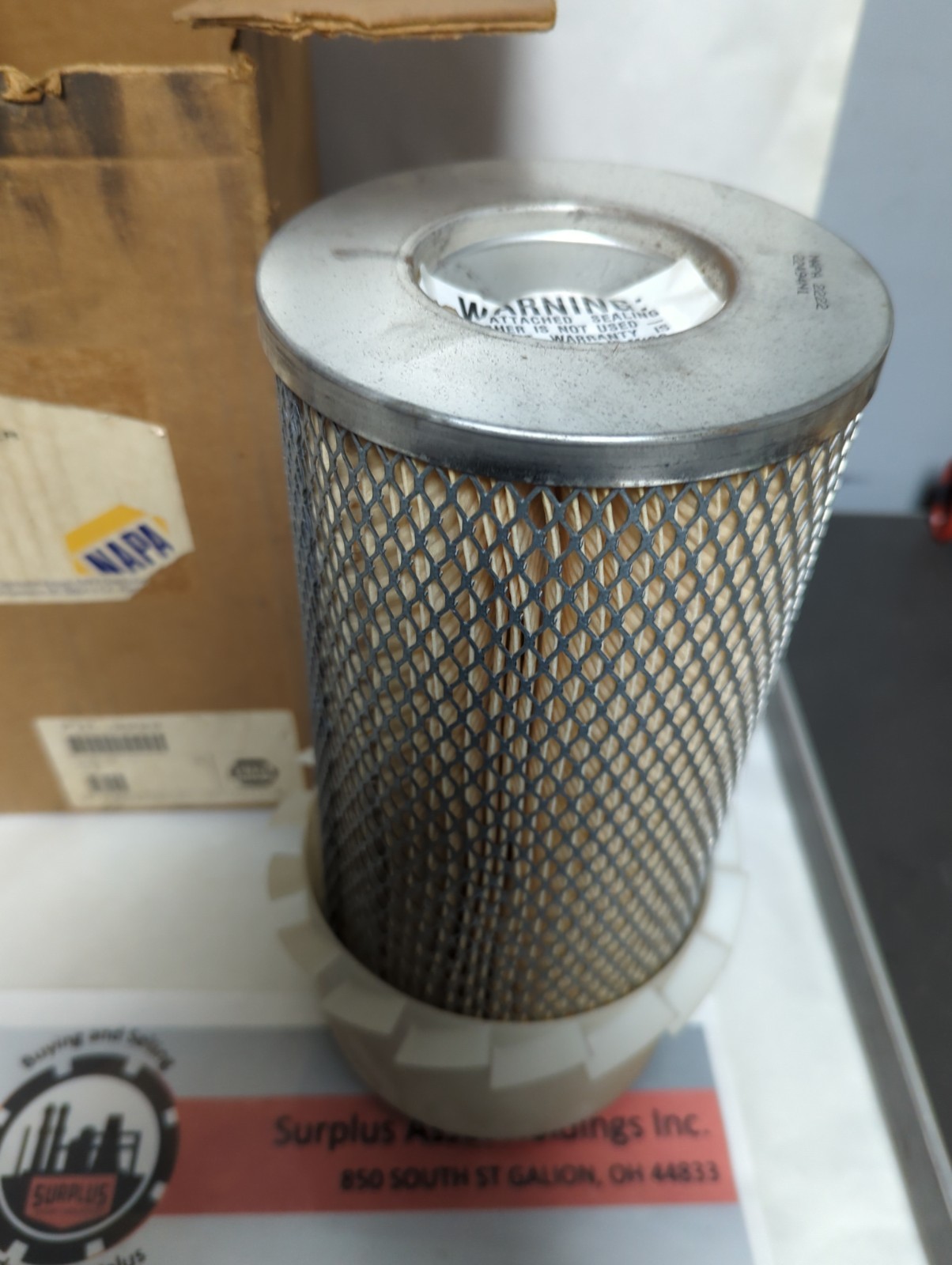 NAPPA,2222,REPLACEMENT AIR FILTER NOS