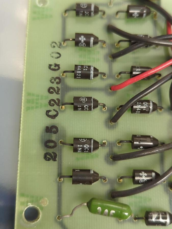 Used WESTINGHOUSE,205C223G02,CIRCUIT BOARD PRE-OWNED
