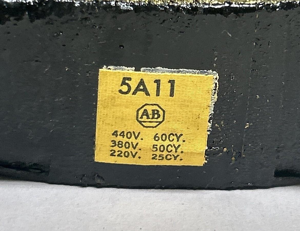 ALLEN BRADLEY,5A11,COIL 220/380/440VAC NOS