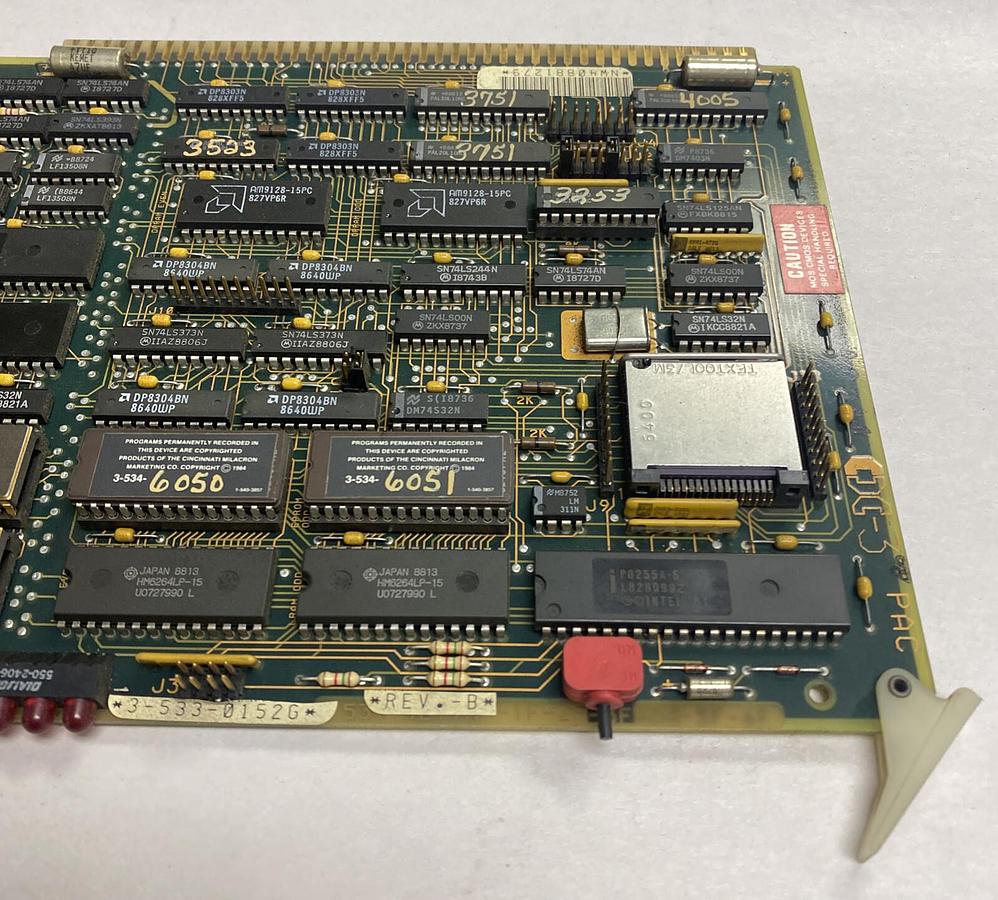 Used CINCINNATI MILACRON,3-533-0152G,REV. B CIRCUIT BOARD