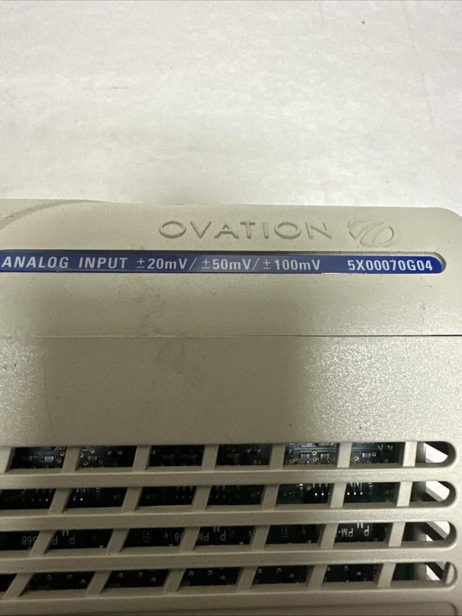 Used Ovation,5X00070G04,Analog Input Module