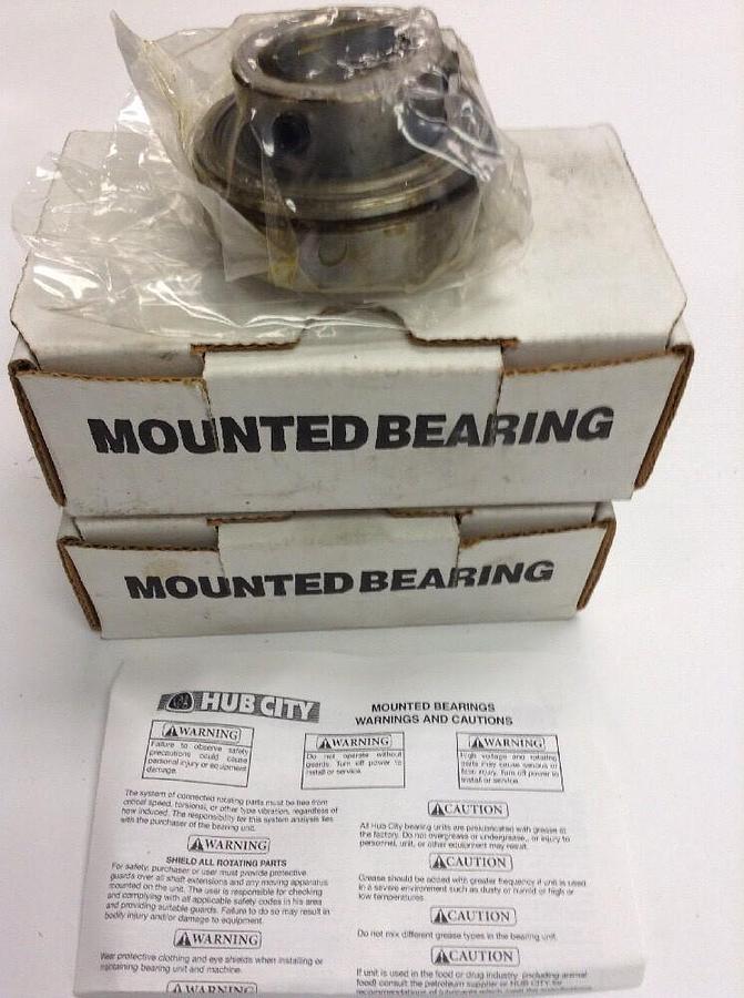Hub City,B250X15/16,Insert Bearing