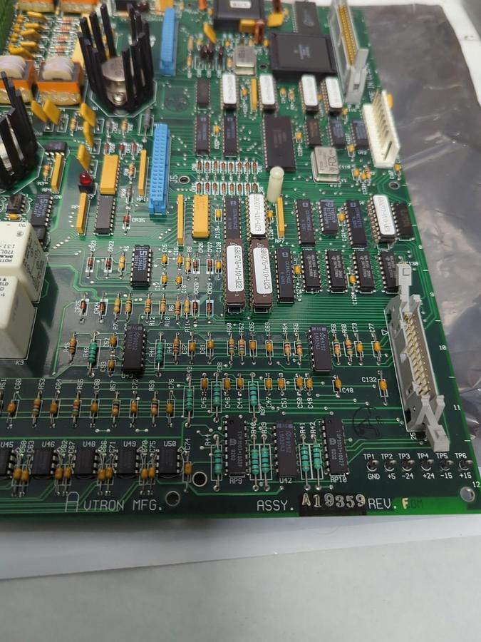 Used AVTRON,A19359,CIRCUIT BOARD REV. F PRE-OWNED
