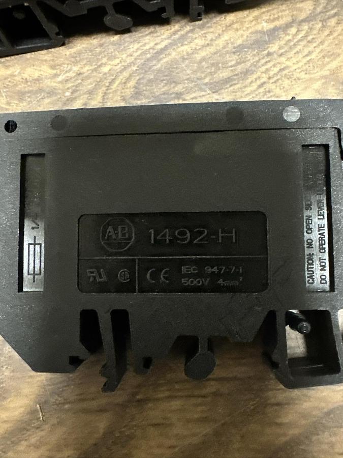 Used Allen Bradley,1492-H,Terminal Block W/Indicator Lamp LOT of 10