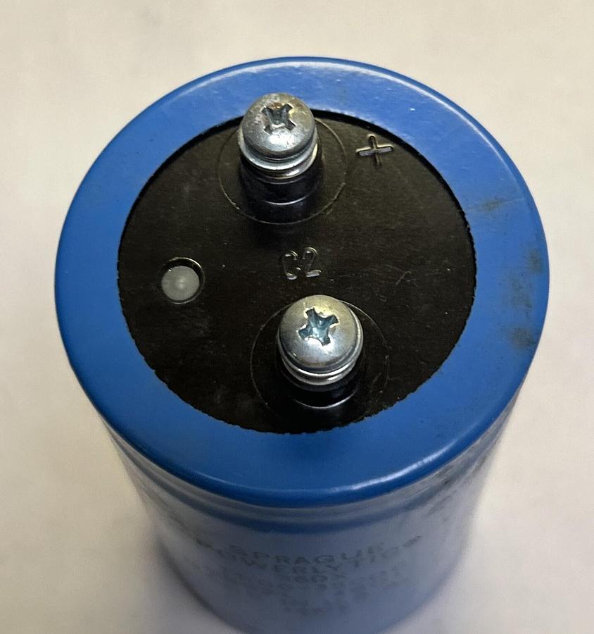 Used SPRAGUE POWERLYTIC,36DX,CAPACITOR