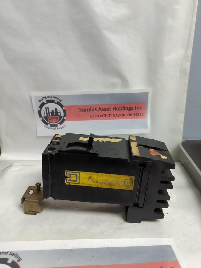 Used SQUARE D,FA24060-AC,I-LINE CIRCUIT BREAKER 60 AMP PRE-OWNED