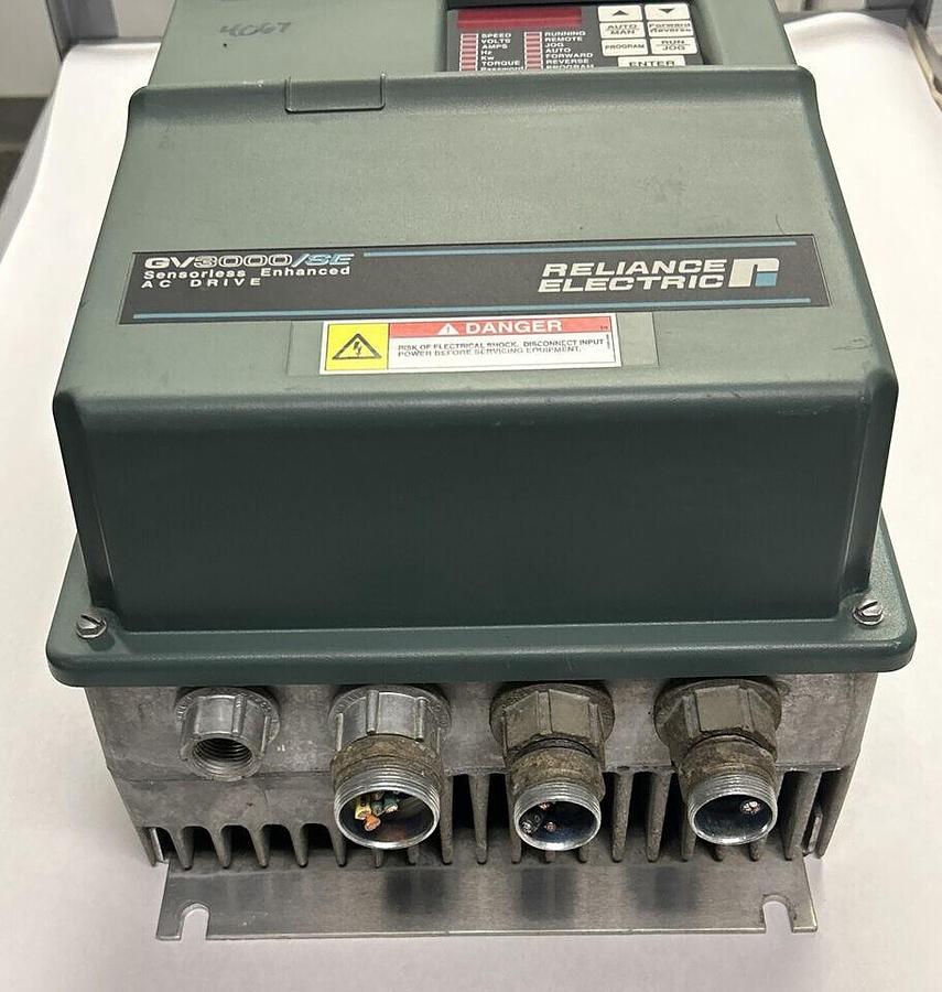 Used RELIANCE,20V4260 GV3000/SE,AC DRIVE 20HP 460V