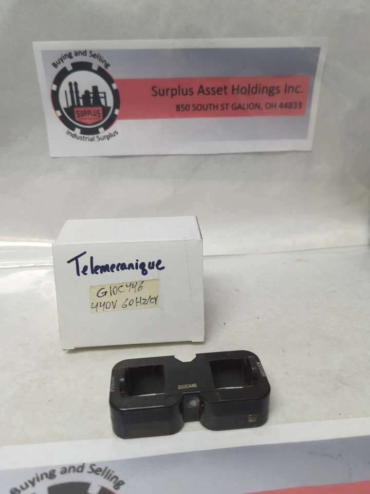 Used TELEMECANIQUE,G10C446,COIL 440V 60HZ/CY PRE-OWNED