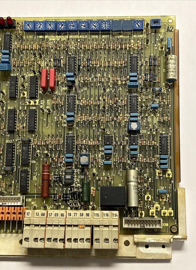 Used SIEMENS,C98043-A1086-L11,MAIN SPINDLE CONTROLLER BOARD
