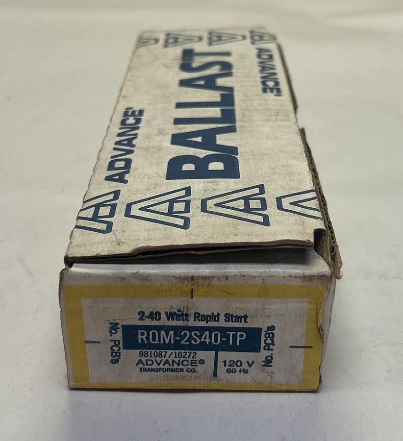 ADVANCE,RQM-2S40-TP,BALLAST 120V NOS