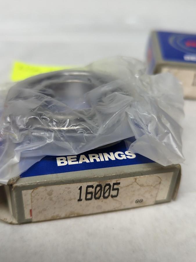 NSK,16005,DEEP GROOVE BALL BEARING 25X47X8MM LOT OF 3 NOS