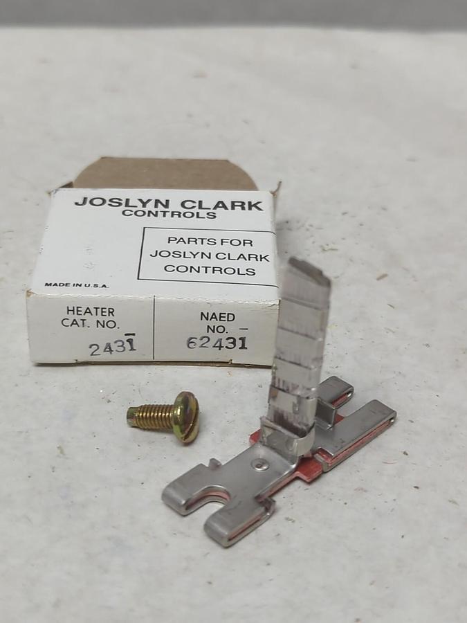 JOSLYN CLARK,2431,OVERLOAD RELAY HEATER NOS