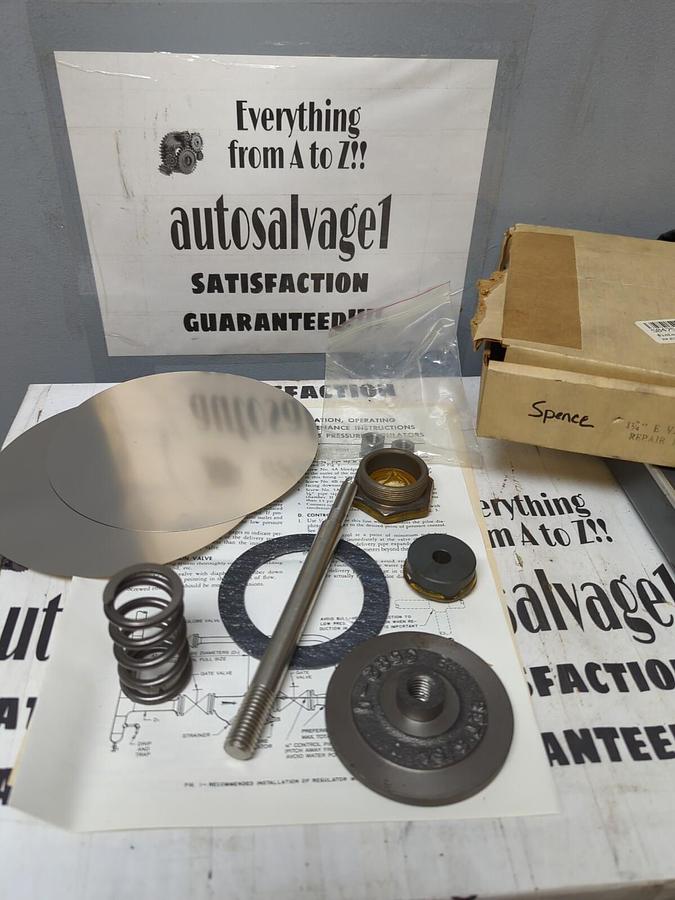 SPENCE,07750-00 1-1/4 E,REPAIR KIT NOS