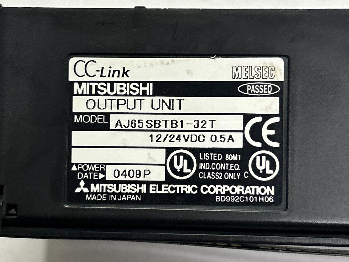 Used MITSUBISHI,AJ65SBTB1-32T,OUTPUT MODULE