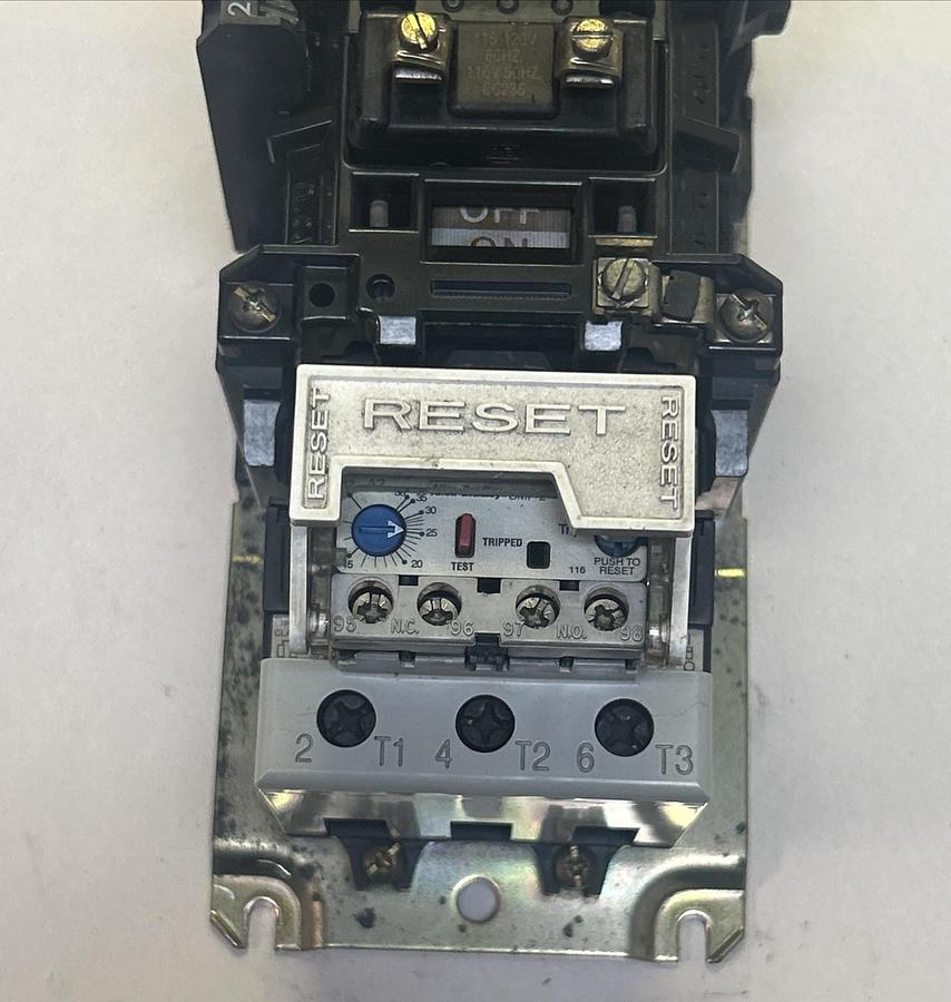 Used ALLEN BRADLEY,509-COD-B1H,SIZE 2 MOTOR STARTER 45A 600V