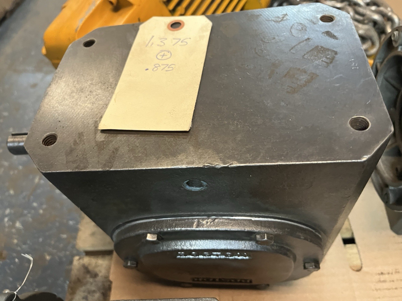 Used BOSTON GEAR,732-60-C,GEAR REDUCER RATIO 60 INPUT HP 1.52