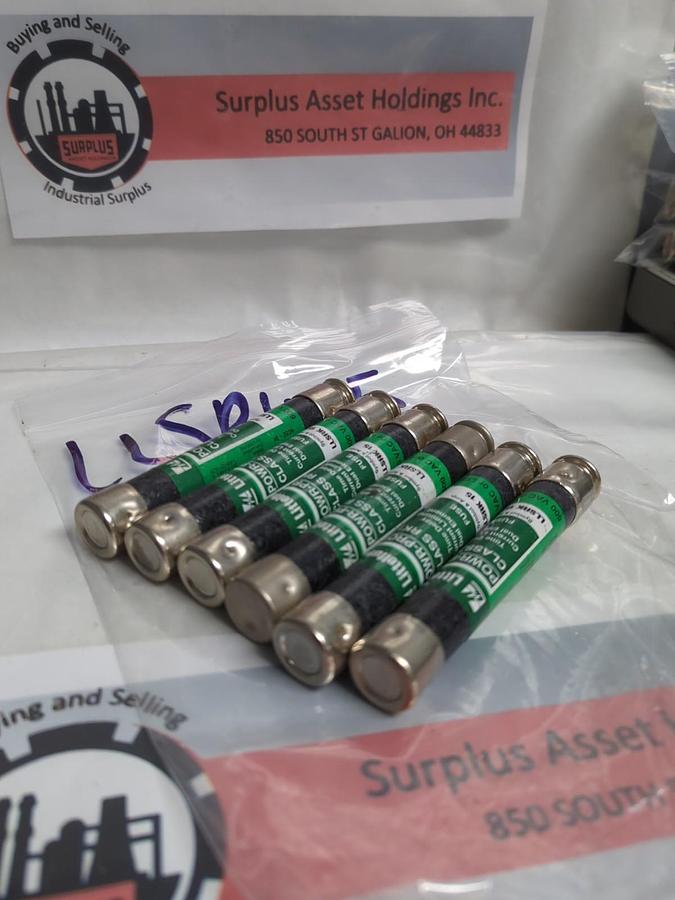 LITTELFUSE,LLSRK-15,POWR-PRO 15 AMP FUSE LOT OF 6 NOS