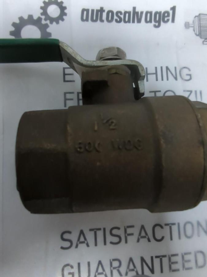 WATTS,9126 ,1-1/2 IN BRONZE BALL VALVE 600WOG NOS