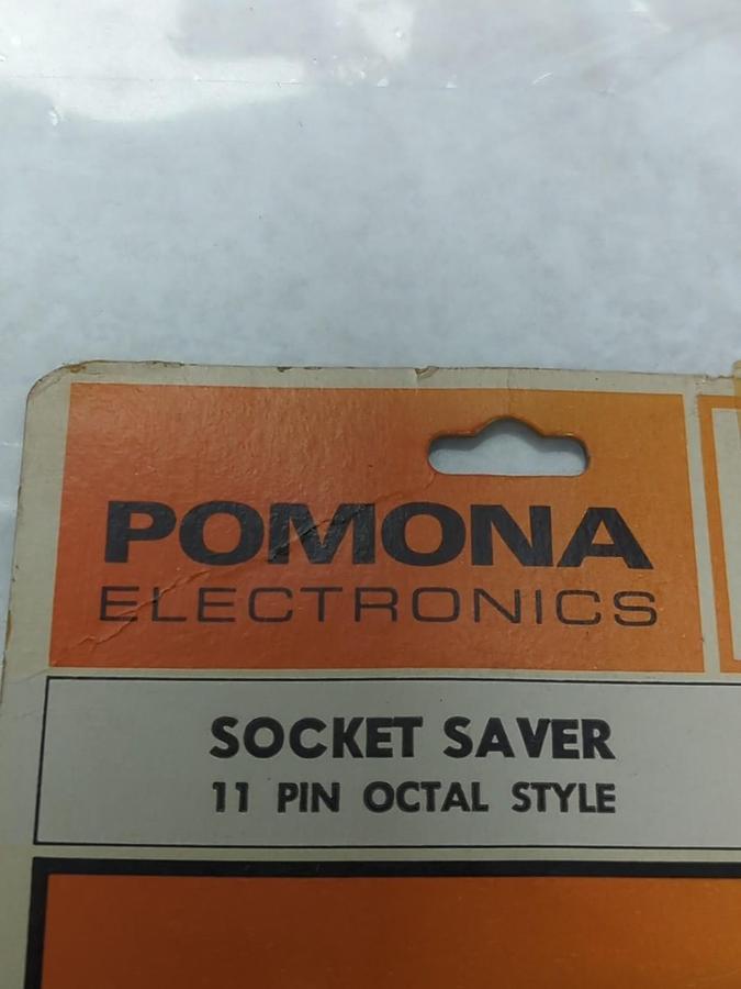 POMONA ELECTRONICS,SS-11,SOCKET SAVER 11 PIN OCTAL STYLE NOS