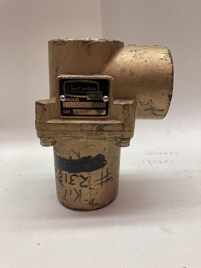 Used Amot Controls,CMBT11001,1 1/2 Inch Thermostatic Control Valve
