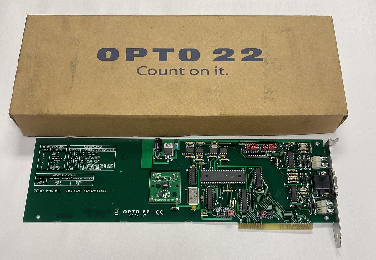 OPTO 22,AC24AT,COMPUTER INTERFACE CARD NOS