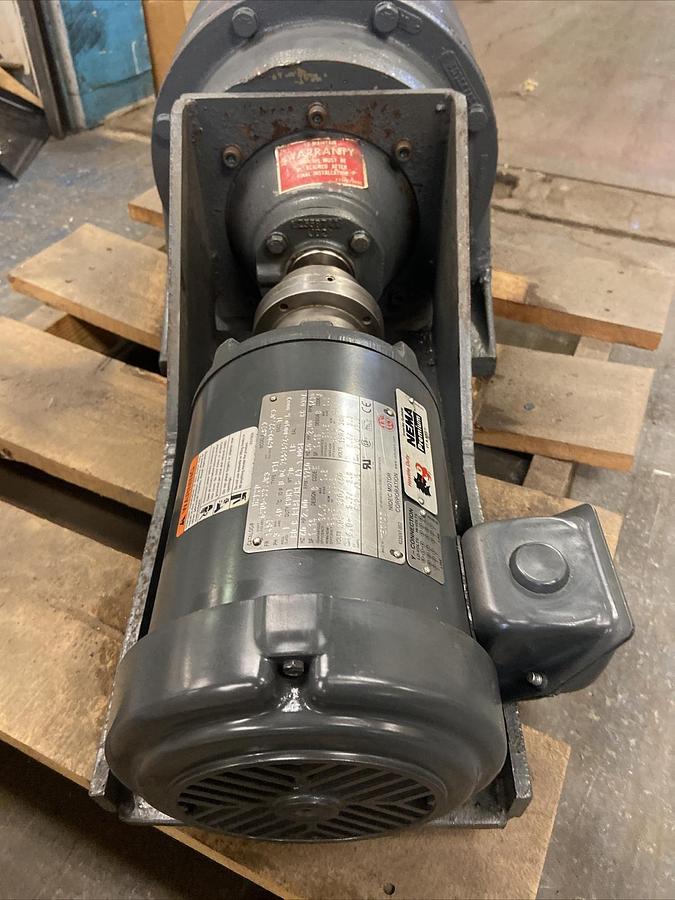 Used Westinghouse,145A32T,Gear Drive Ratio 86.5 with 2HP US Motor 1750RPM