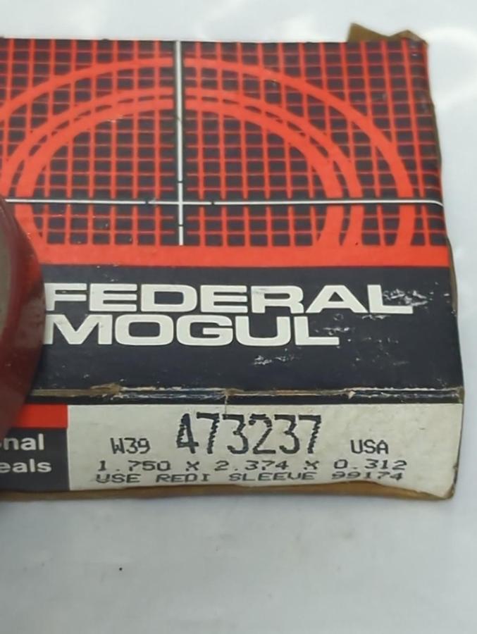 NATIONAL OIL SEAL,473237,OIL SEAL 1.75X2.374X0.312 LOT OF 2 NOS