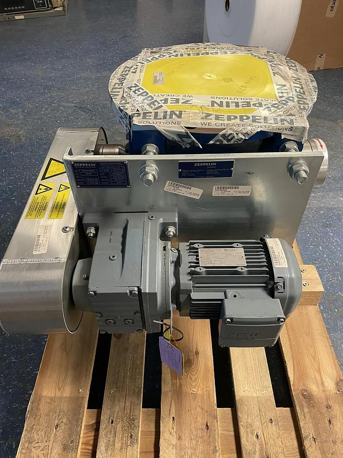 Used ZEPPELIN,A1 320/21.6 GC-II,ROTARY DISCHARGE FEEDER VALVE