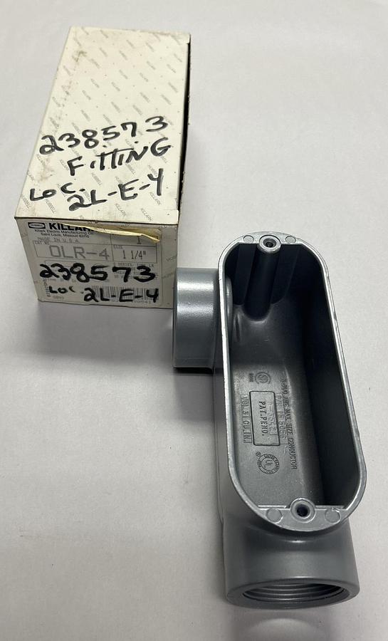HUBBELL KILLARK,OLR-4,CONDUIT BODY NEW