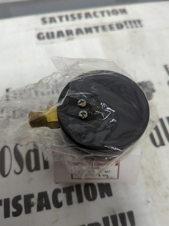 MARSH BELLOFRAM,J4646,2.5 INCH STD 1/4 INCH NPT PSI GAUGE NEW