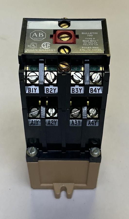 Used ALLEN BRADLEY,700-P800A1,AC RELAY