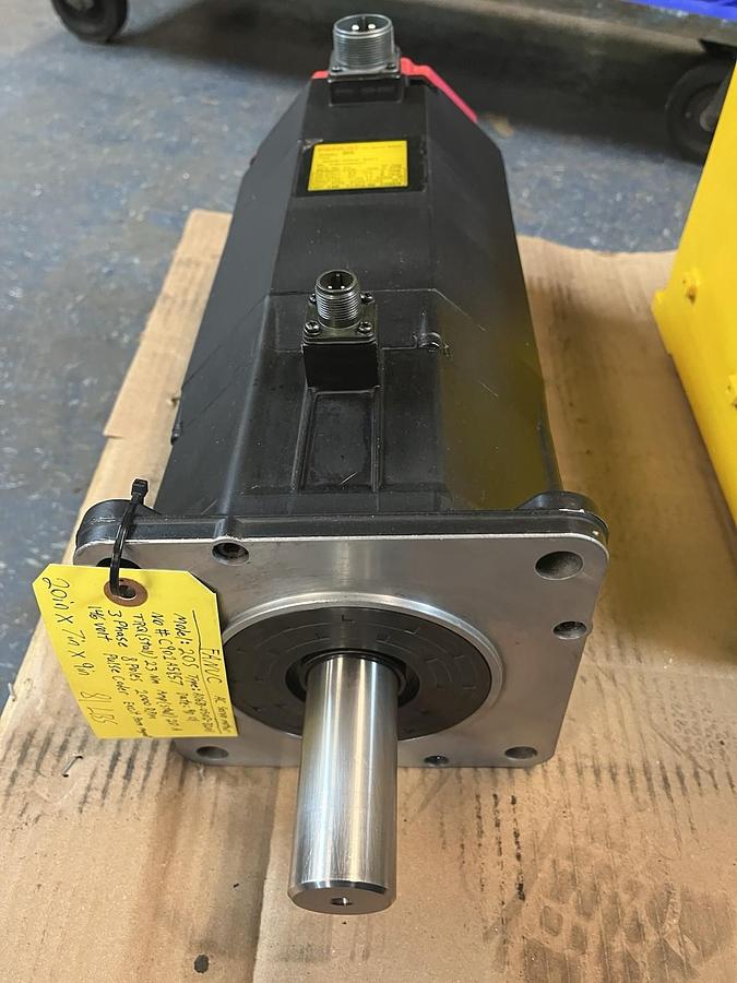 Used GE FANUC,A06B-0502-B201,AC SERVO MOTOR