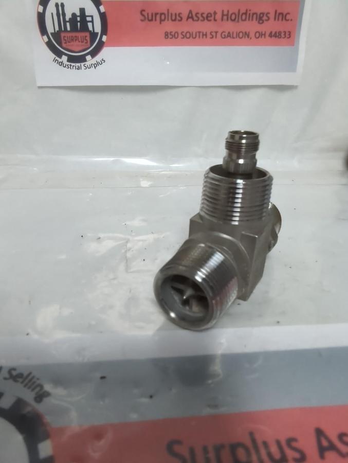Used BLANCETT,B111-110,FLOW CONTROL VALVE 1 INCH MNPT 5000PSI PRE-OWNED