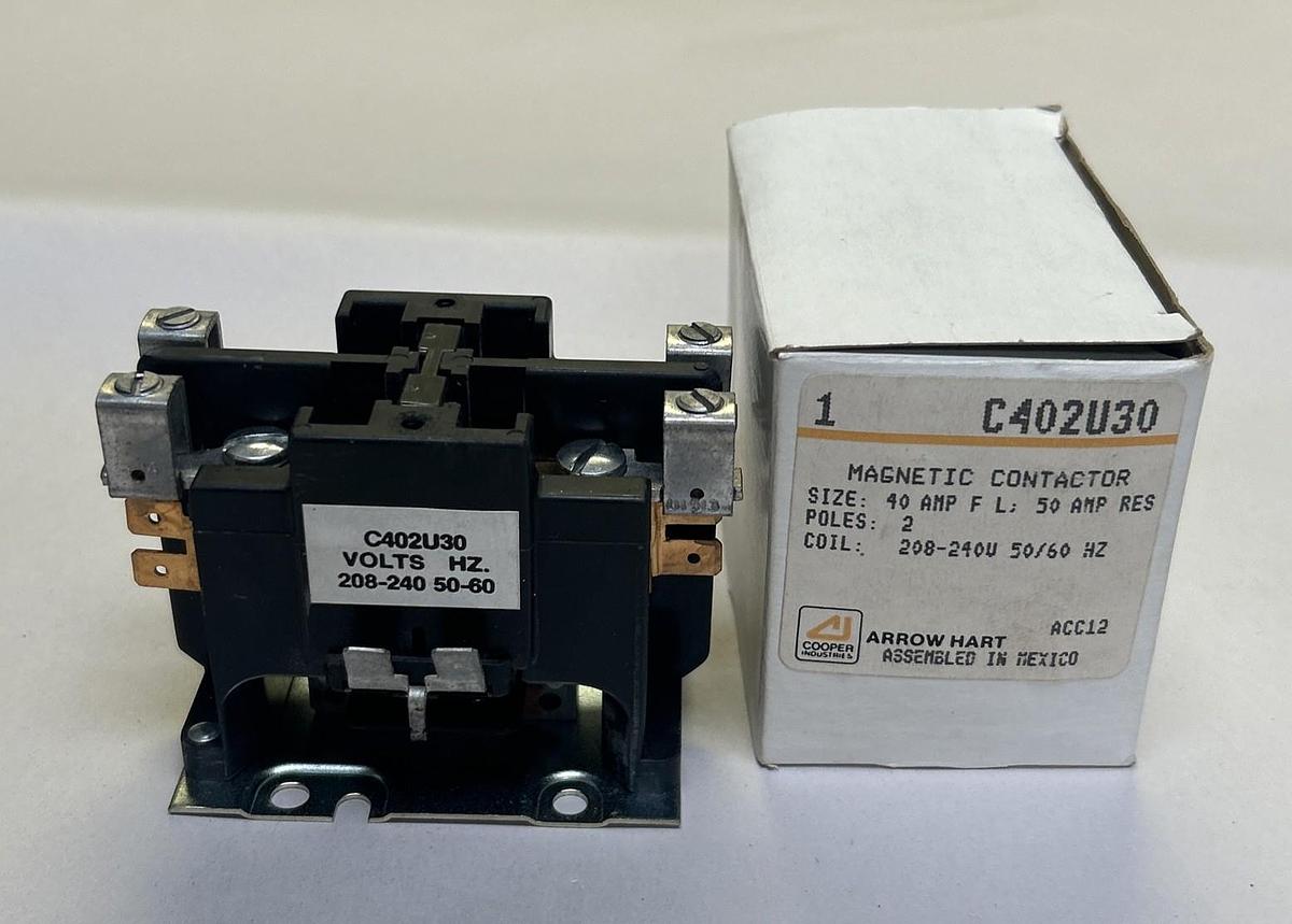 ARROW HART,C402U30,MAGNETIC CONTACTOR NOS