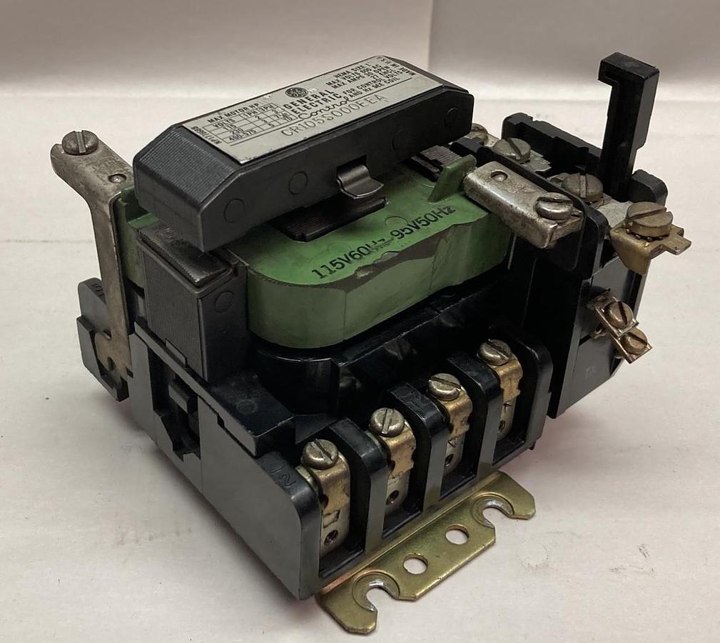Used General Electric,CR105S000EEA,Motor Starter Size 1 600VAC