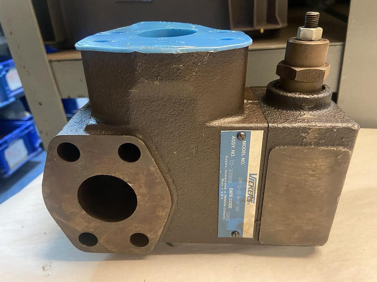 Vickers,CPF1S-12-B-W-20,Hydraulic Pressure Control Valve New no Box