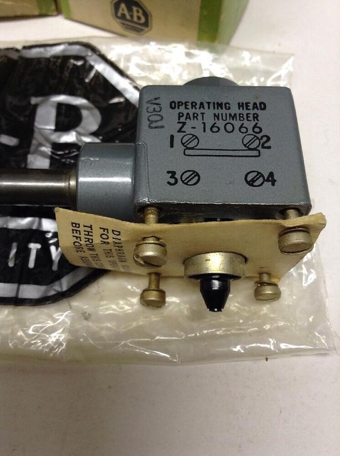 Used Allen Bradley,Z16066,Limit Switch Head LOT OF 2