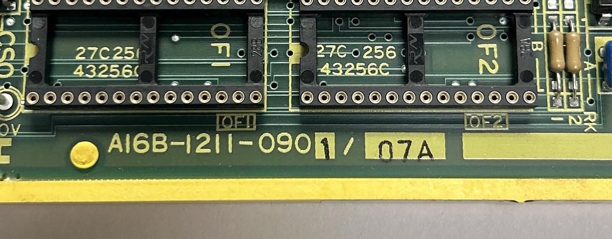 Used FANUC,A16B-1211-0901/A16B-1211-0901/07A, MEMORY BOARD